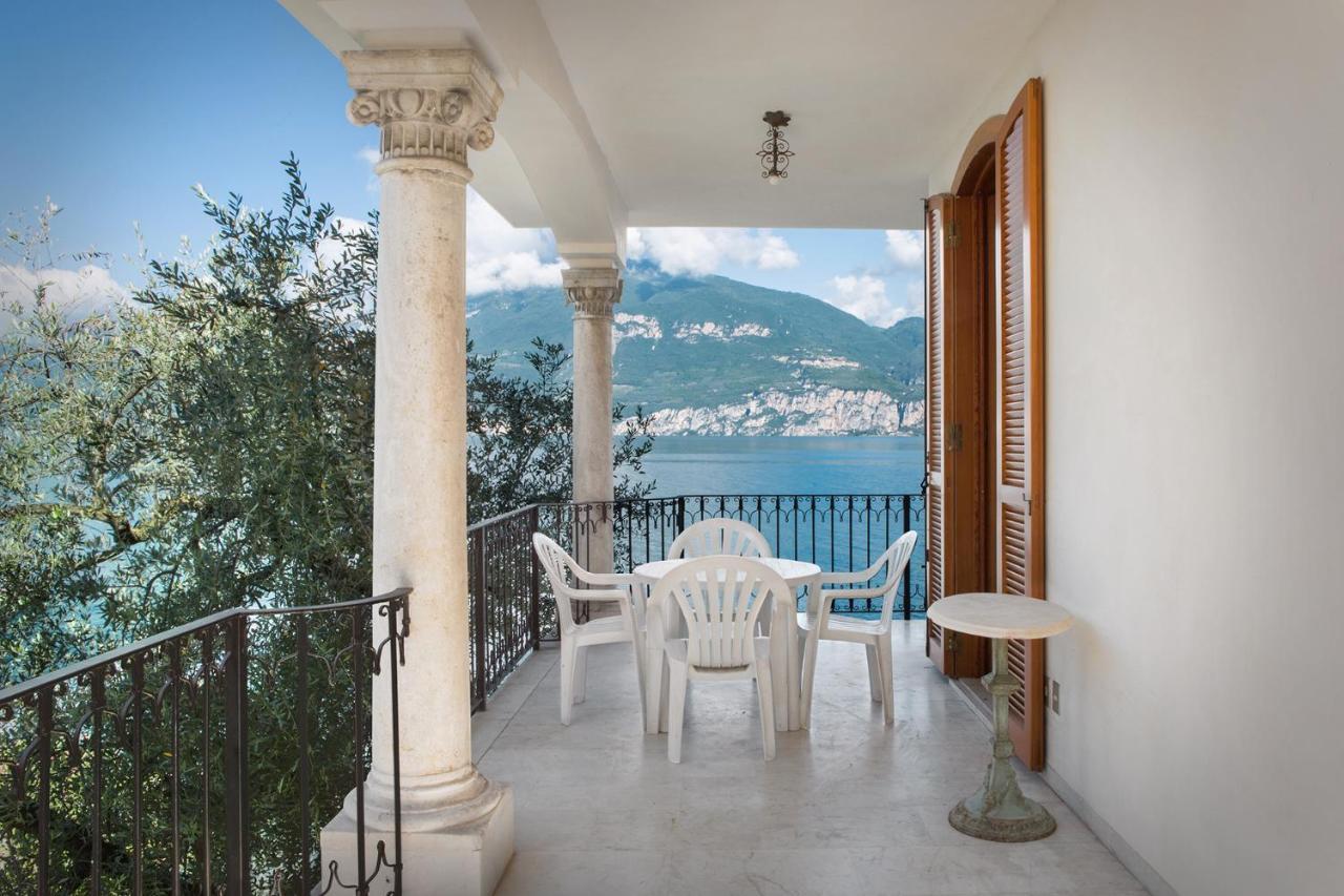 ברנצונה סול גארדה Villa Francesca-Grande Appartamento In Riva Al Lago מראה חיצוני תמונה