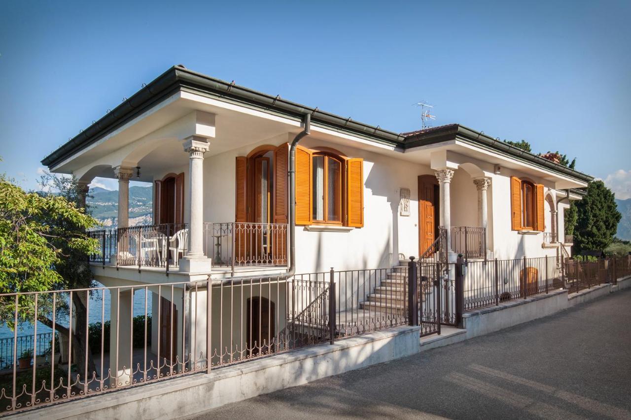 ברנצונה סול גארדה Villa Francesca-Grande Appartamento In Riva Al Lago מראה חיצוני תמונה